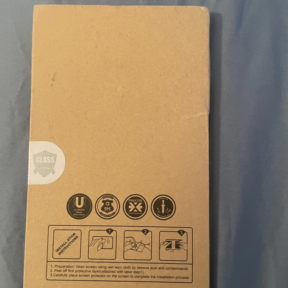 2 pieces Premium Tempered Glass Screen Protector for Iphone 15 Pro - Clear